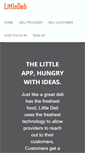 Mobile Screenshot of littledeli.com